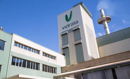 Factoría de Vidrala en Llodio (Álava). 