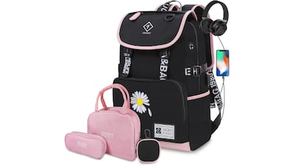 School backpack view of the Fronet brand.