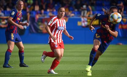 Corral ante el Barcelona.