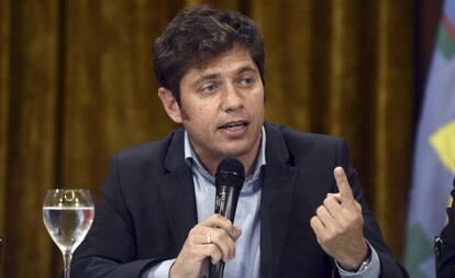 El gobernador de la provincia de Buenos Aires, Axel Kicillof.