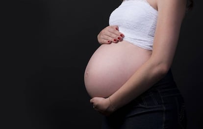 Mujer embarazada.