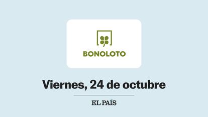 Bonoloto viernes 24 octubre 2025