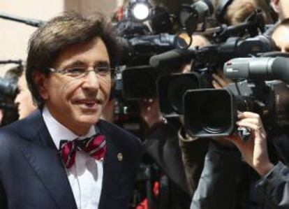 El primer ministro de Bélgica Elio Di Rupo. EFE/Archivo