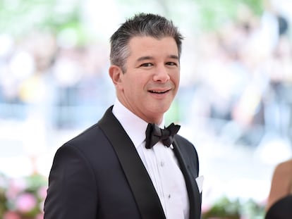 Travis Kalanick, en la gala del Met de Nueva York en 2019.