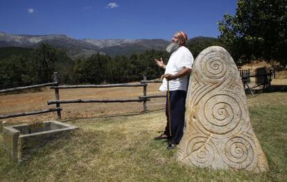 El artista Cristóbal Martín.