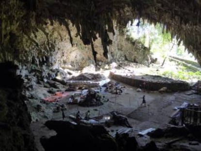 En Indonesia, continúan las excavaciones en la caverna del Hobbit.