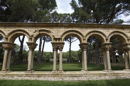El claustro situado en la finca de Mas del Vent de Palamós.