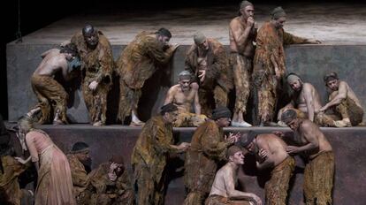 Representación de 'Fidelio' en el Maestranza durante el ensayo general.