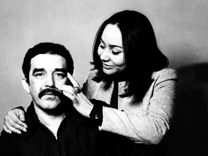 Gabriel García Márquez y Mercedes Barcha en 1969.