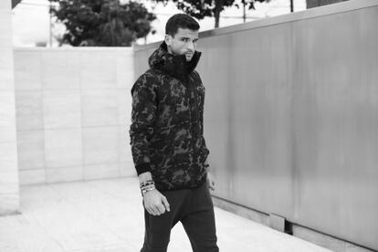 Nueva chaqueta Nike Tech Fleece con estampado de camuflaje.