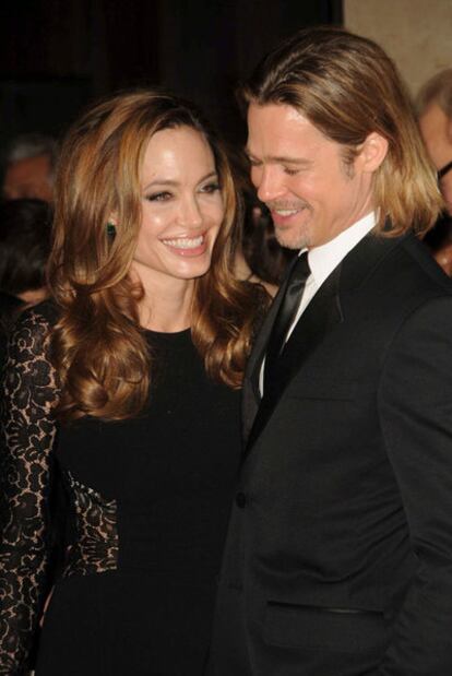 Angelina Jolie y Brad Pitt, en Los Ángeles.