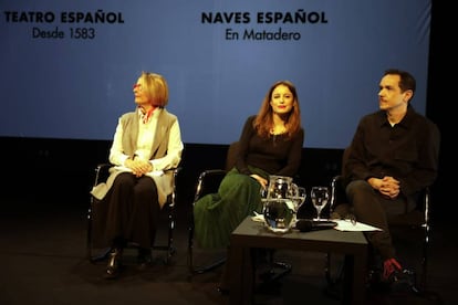 Andrea Levy durante la presentación del programa Naves Matadero este viernes.