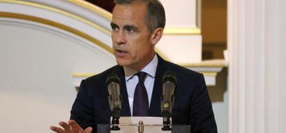 El gobernador del Banco de Inglaterra, Mark Carney.