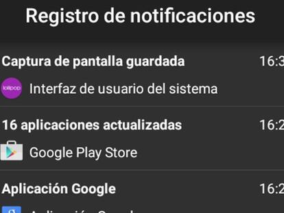 Cómo recuperar notificaciones descartadas en los dispositivos Android