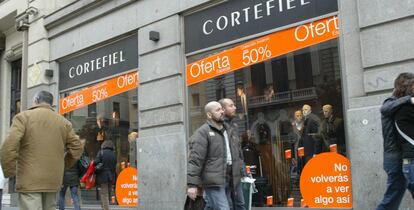 Tienda de Cortefiel en Madrid.