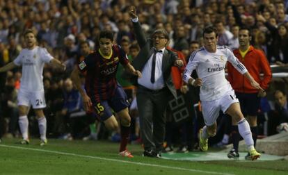 Bale se marcha en velocidad de Bartra.