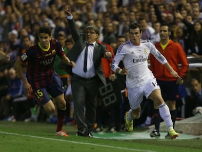 Bale se marcha en velocidad de Bartra.