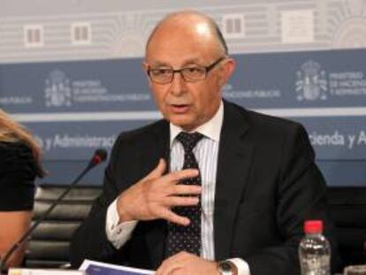 El ministro de Hacienda y Administraciones Públicas, Cristóbal Montoro. EFE/Archivo