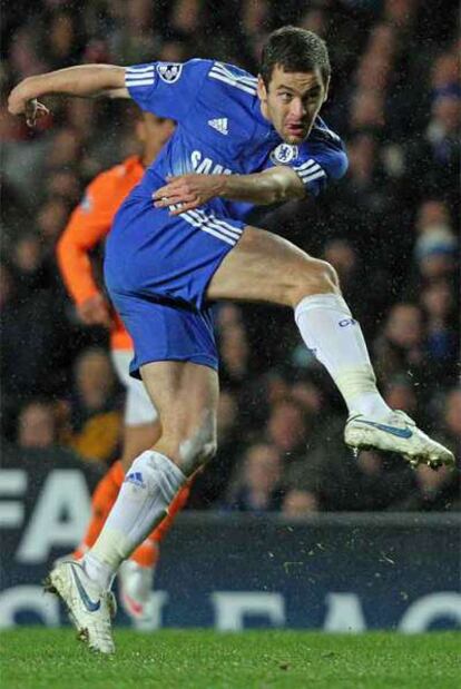 Joe Cole, en un partido de la temporada pasada con el Chelsea.