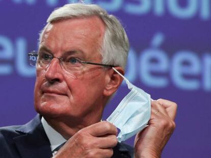 El negociador comunitario, Michel Barnier.