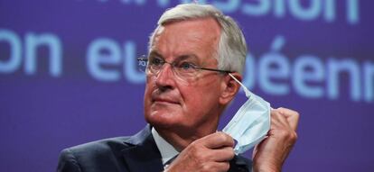 El negociador comunitario, Michel Barnier.