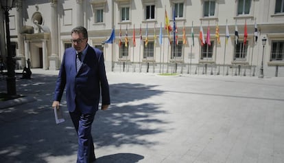 El portavoz de PDC en la Cámara Alta, Josep Lluís Cleries.