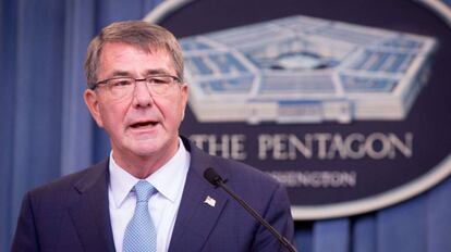 El secretario de Defensa, Ashton Carter. 