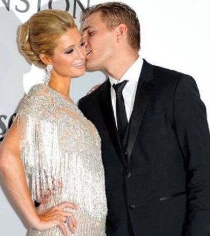 Paris Hilton y Chris Zylka.