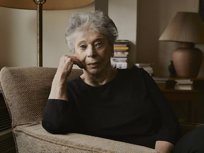 A escritora e ensaísta Vivian Gornick durante a entrevista em Nova York.