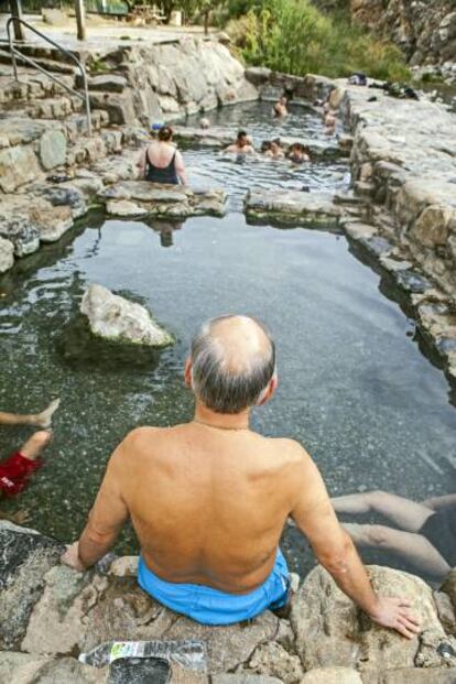 Las pozas termales de Arnedillo.