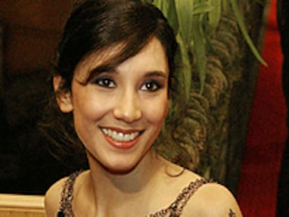 La actriz Sibel Kekilli, a su llegada a la Berlinale el pasado día 14.