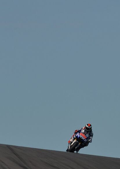 Jorge Lorenzo en Phillip Island.