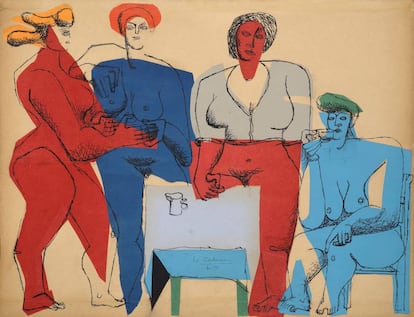 'Quatre Femmes' (1950), una de las obras de la exposición.