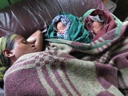 En la Etiopía rural, dar a luz sigue siendo un riesgo vital para la madre y nacer es un reto.