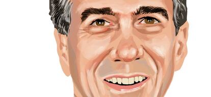Caricatura de Gonzalo Urquijo, presidente de ArcelorMittal en España.