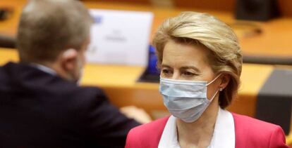 La presidenta de la Comisión Europea, la alemana Ursula von der Leyen.