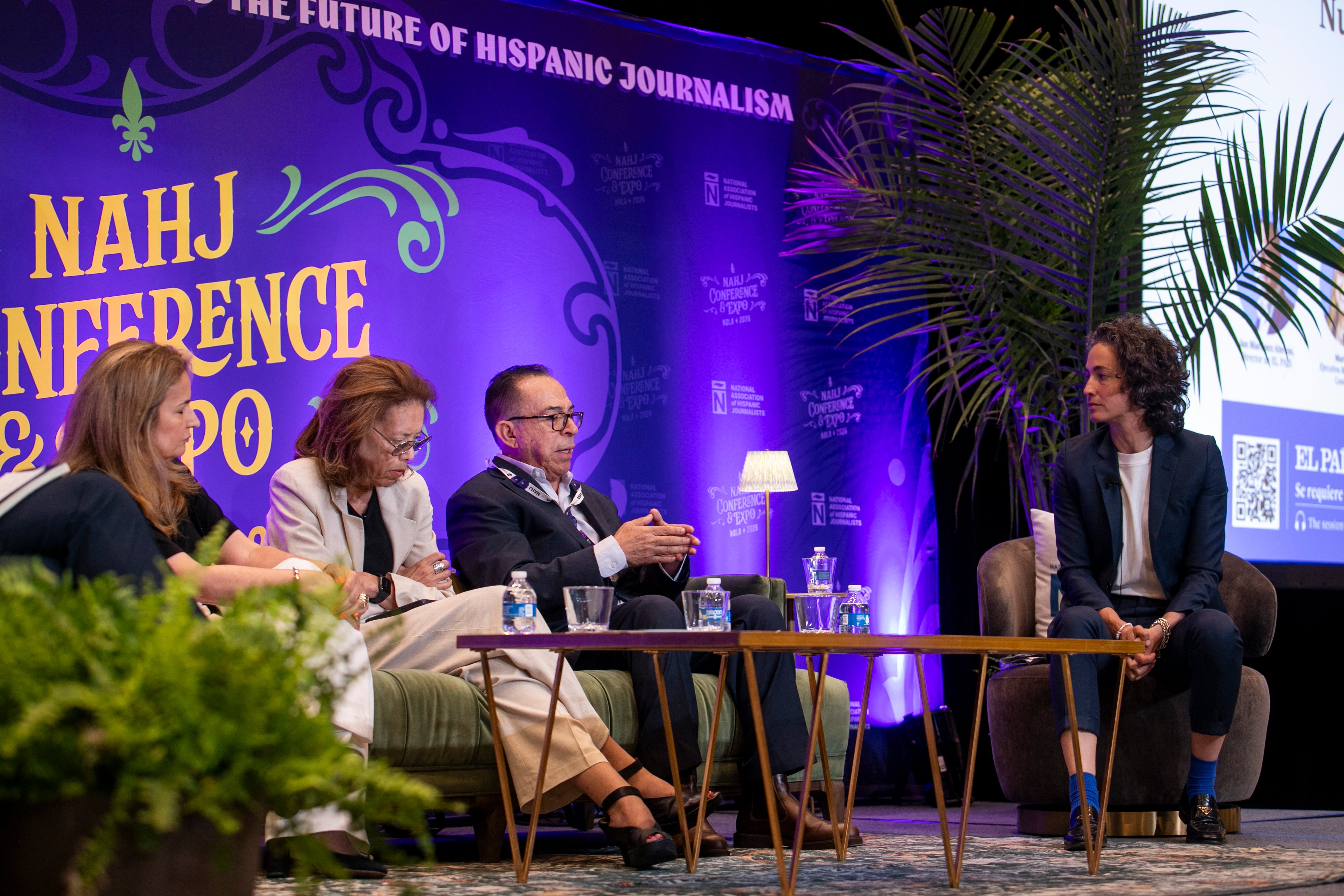 La conversación 'Nuestro periodismo bajo ataque'.
