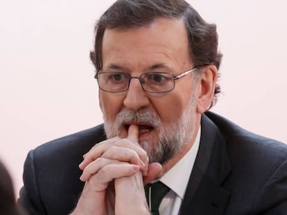 El presidente del Gobierno Mariano Rajoy.