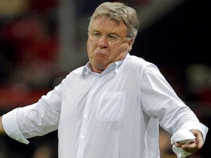 Hiddink, en 2011, cuando entrenaba a Turquía.