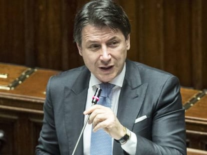 Primer ministro italiano, Giuseppe Conte.