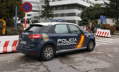 Un coche patrulla de la Policía Nacional, en una imagen de archivo.