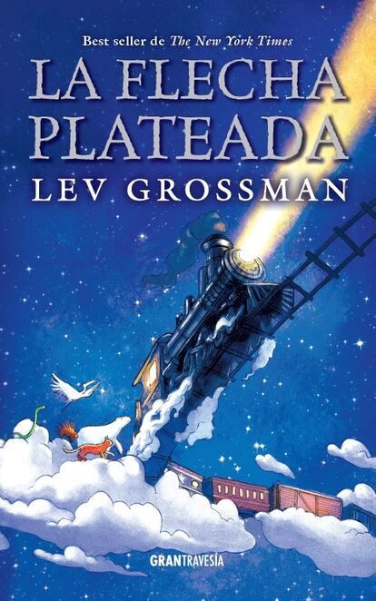 portada 'La flecha plateada', LEV GROSSMAN. EDITORIAL GRAN TRAVESÍA