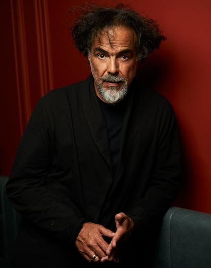 Alejandro González Iñárritu, photographed in Madrid.