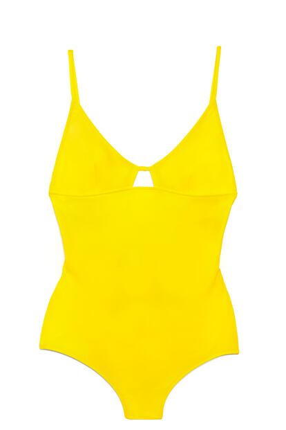 Bañador amarillo de Tomas Maier (315 euros).