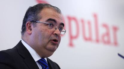 Ángel Ron, expresidente del Banco Popular.