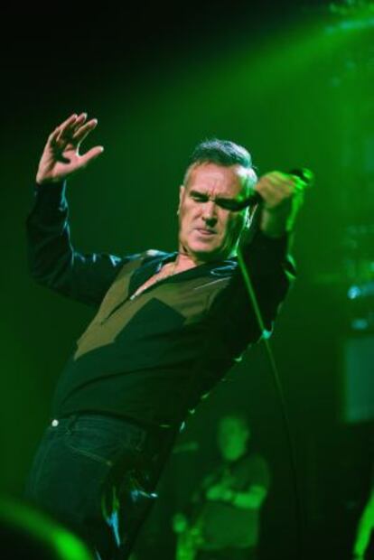 Morrissey a The Moore Theater el 6 de març del 2013 a Seattle.