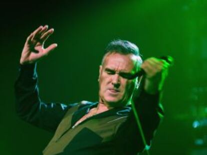 Morrissey a The Moore Theater el 6 de març del 2013 a Seattle.