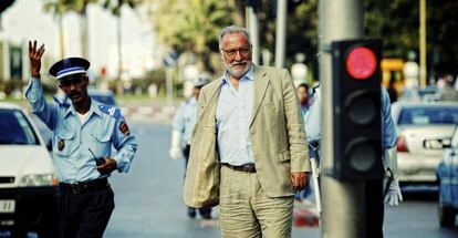 Pere Navarro, durante su estancia como consejero de Trabajo en Rabat. 