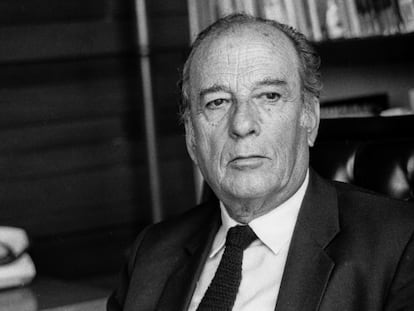 Pablo González Casanova, sociólogo, investigador y exrector de la UNAM, en junio de 1989.