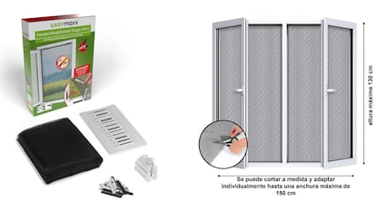 La mosquitera magnética se sitúa entre las más vendidas en la plataforma Amazon.